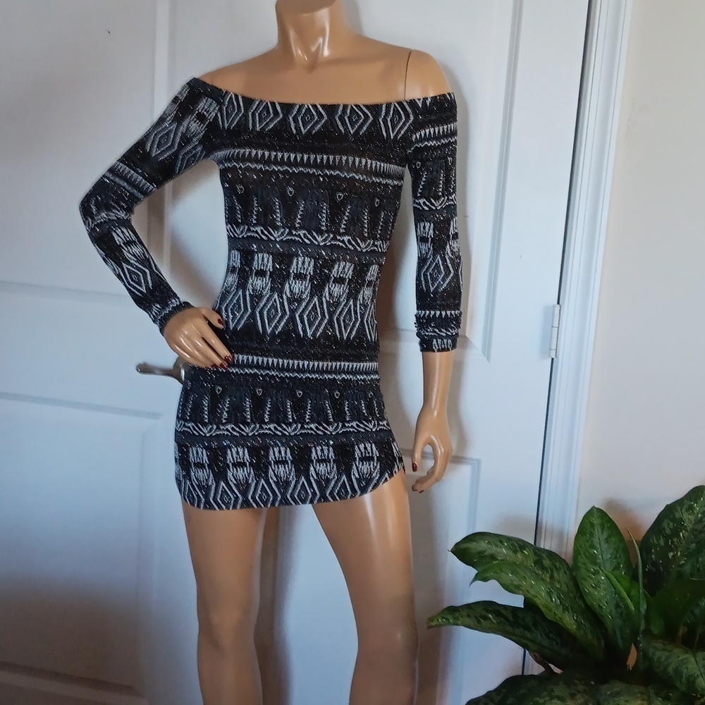 Blue Blush Sequin Dress, Sz. S/Chico, 5 For $50